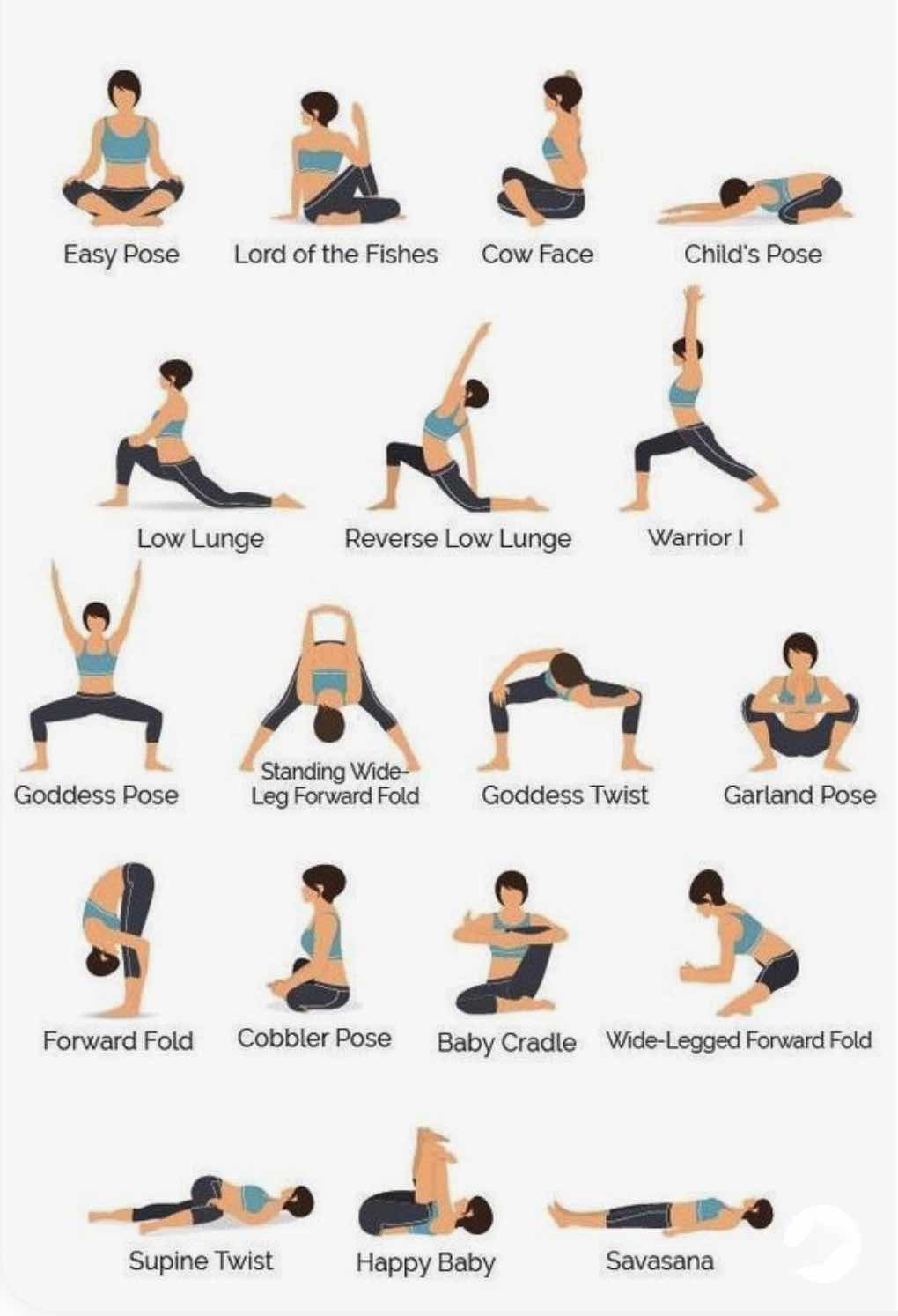 Posturas de Yoga 